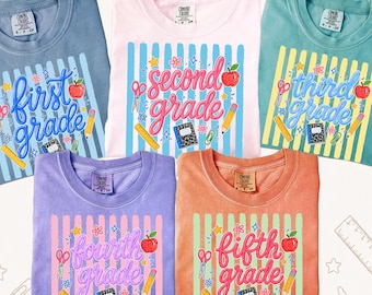 Comfort Colors® School staff shirt, Teacher Team Shirts, Back to School Shirt, Grade Level Team Tees, Teacher Gift