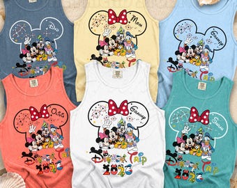 Custom Disney world Family Vacation Shirts 2026, Disney Family Trip Shirt, Disney Trip Matching Shirts, Disneyland Family Squad Shirts