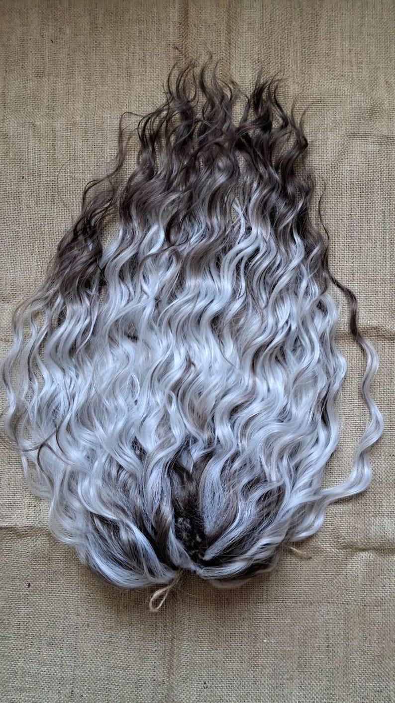 3D Curly Dread Extensions With Soft Braid Base | Natural Voluminous ...