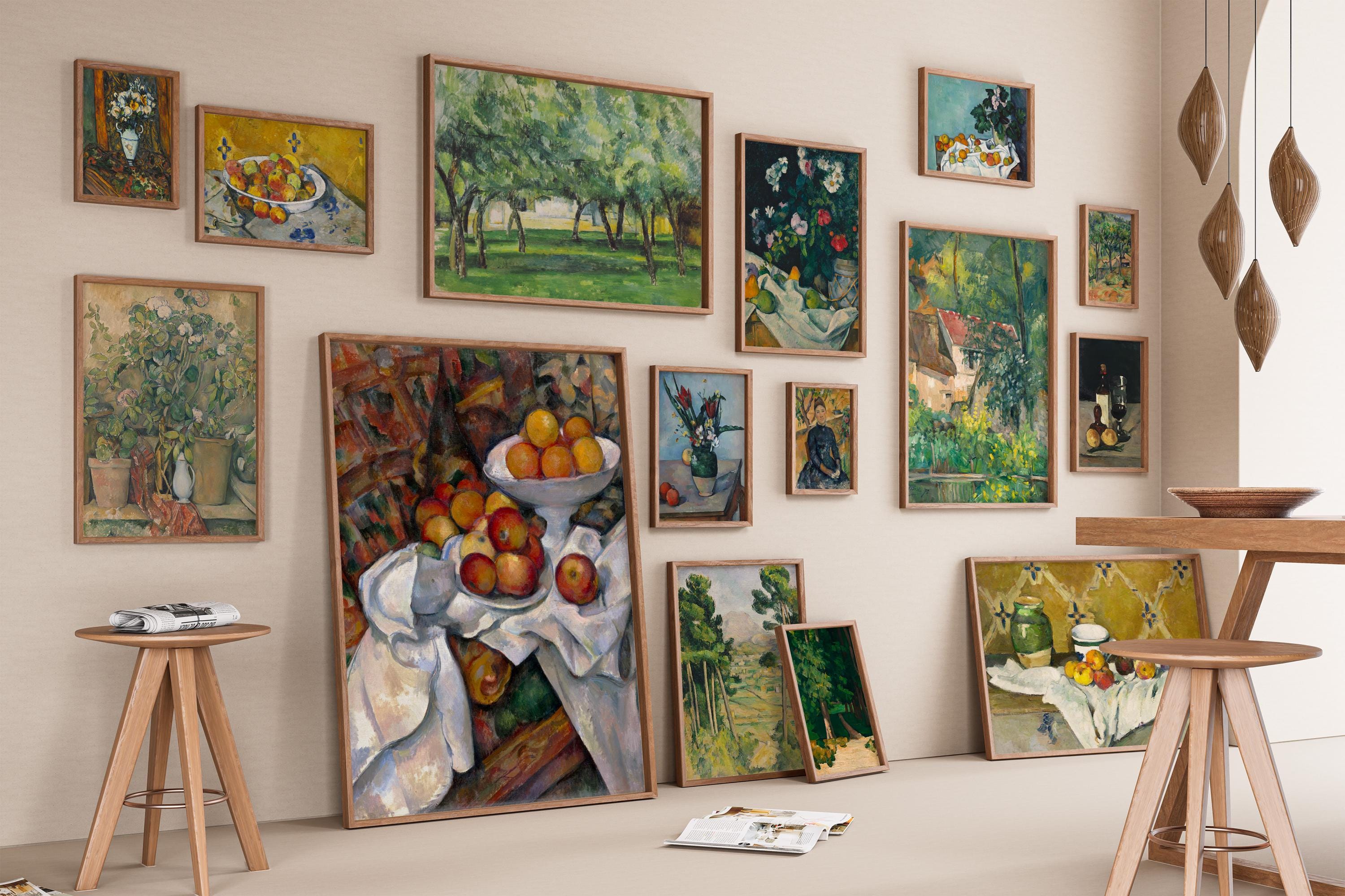 Set of 120+ Paul Cezanne Digital Art Prints XIX Century Post