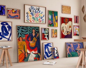 Set of 325+ Henri Matisse Digital Art Prints XX Century Modern Art Masterpieces Instant Download Printable Wall Art