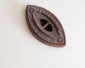 Antique Sad Iron Enterprise MFG Co Vintage Iron Unique Door Stop Old Iron No 55