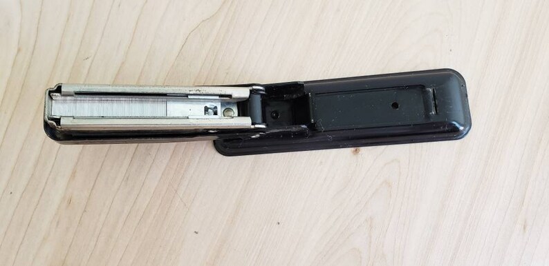 Vintage Black Stapler Vintage Swingline Stapler Vintage Industrial Supply