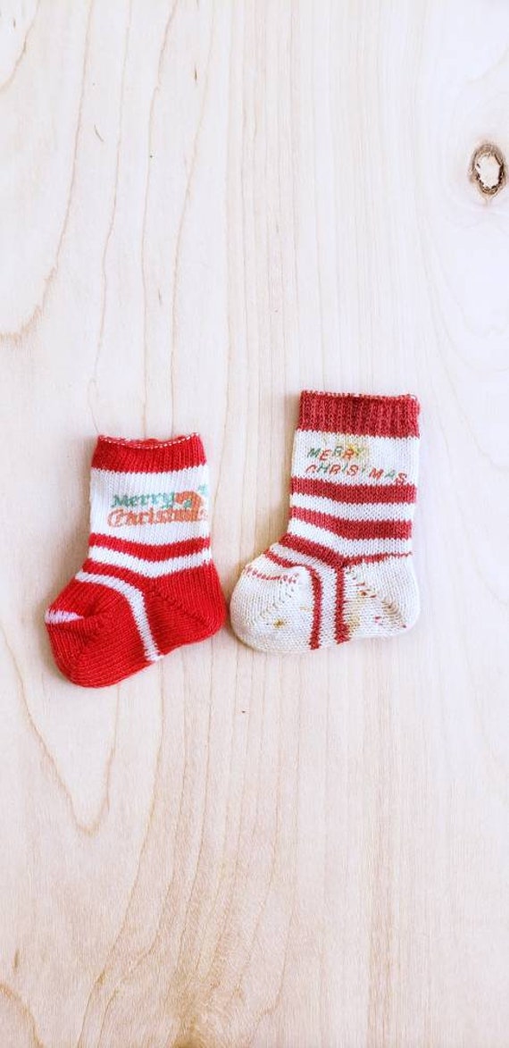 vintage baby socks