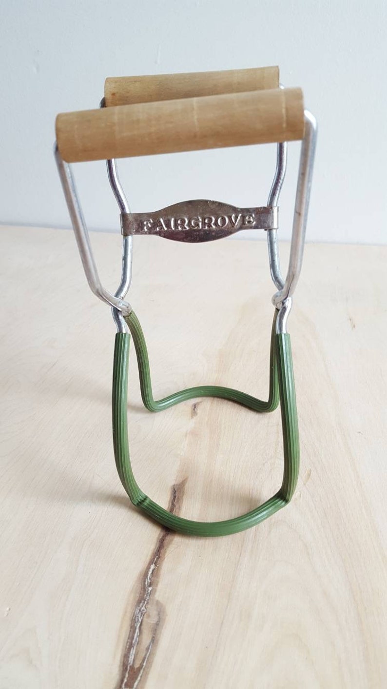 Vintage Canning Jar Lifter Fairgrove Tongs