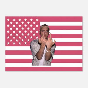 エミネム　ポスター　フラッグ Eminem Flag - Etsy