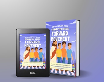 Christian Youth Devotional E-Book, Connected Steps Forward Movement, Bible Study Guide (PDF)
