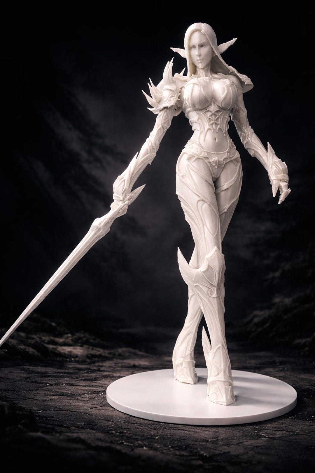 Lineage 2 - Dark Elf Abyss Walker - Etsy