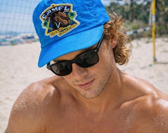 Vintage 90-tals Deadstock Camel Joe Nylonhatt