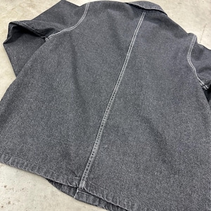 Vintage USA Cat / Caterpillar arbetskläder äkta svart jobbjacka bild 7