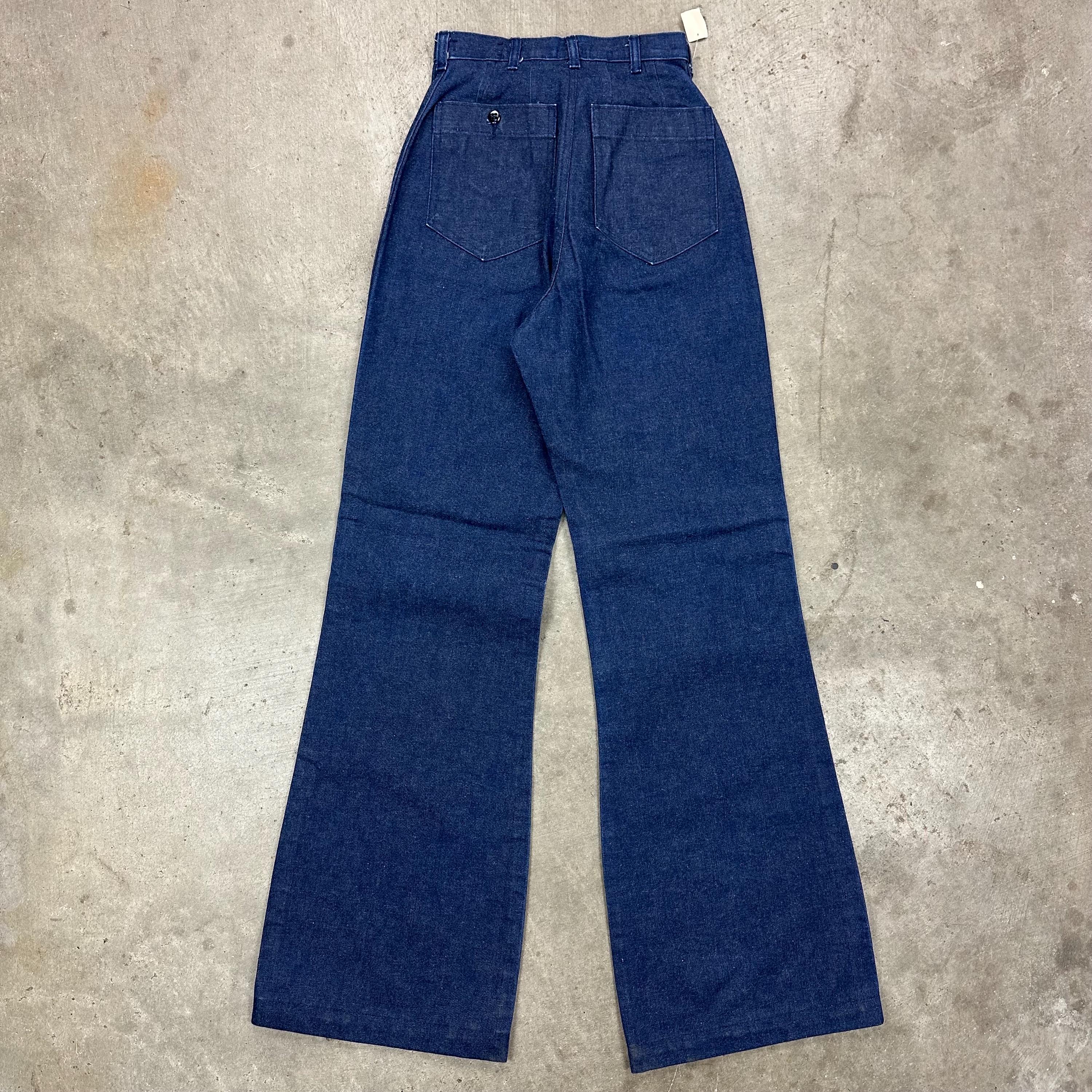 70s〜80s USNAVY denim sailor 80's 