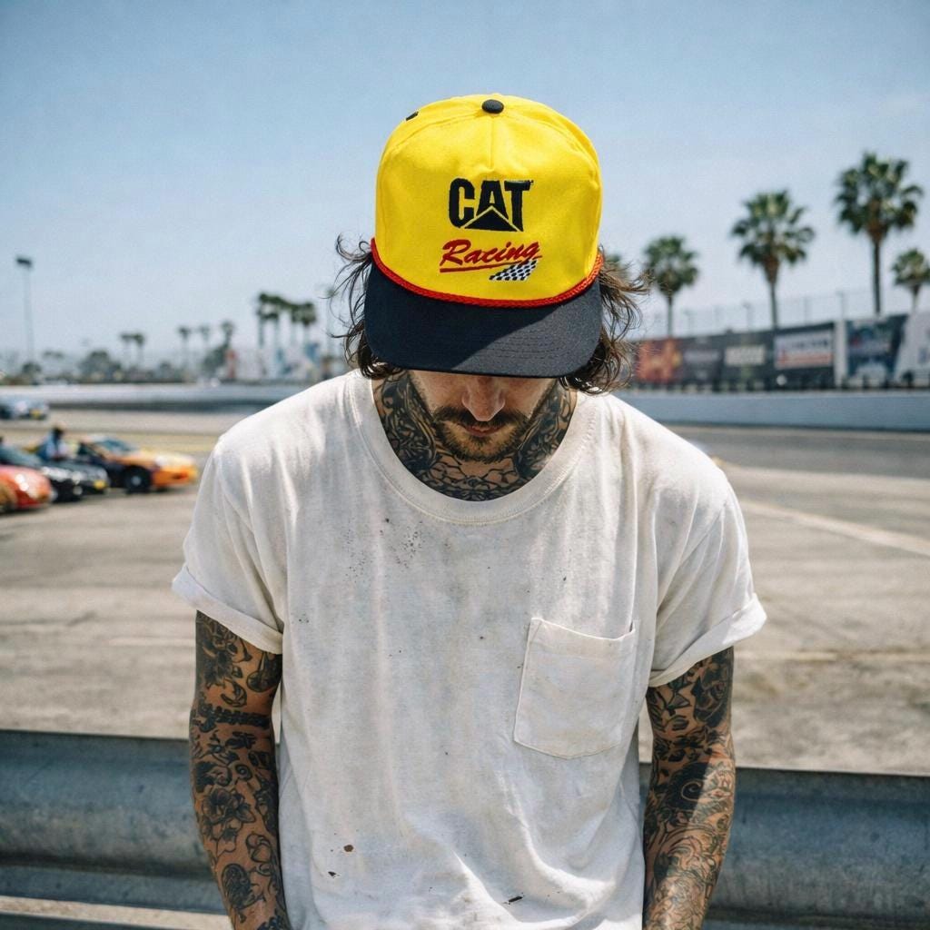 Cappello Trucker Marlboro Rosso Con Rete Posteriore E Corda Bianca - Foto 3