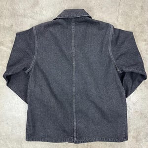 Vintage USA Cat / Caterpillar arbetskläder äkta svart jobbjacka bild 6