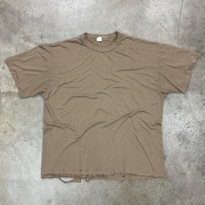 Vintage Distressed Military Brown T-Shirt