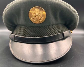 Vintage U.S. Army Dress Service Visor Cap