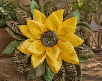 Sunflower wreath