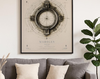 Fünftelkreis Poster | Druckbare Wandkunst | MusikTheorie Chart | Digitaler Download