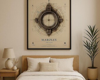 Circle of Fifths Framed Poster | Theory Diagram | Education Decor