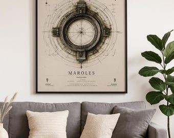 Fünftelkreis Poster | MusikTheorie Chart | Wand Kunst Druck | Geschenk für Ihn