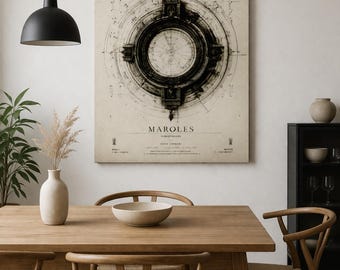 Circle of Fifths Leinwanddruck | MusikTheorie Chart | Studio Dekor | Geschenk für Ihn