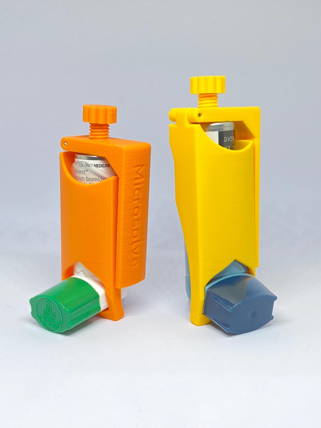 Halermate Inhaler Aid 3D Printed Inhaler Aid: Arthritis, Limited Hand Strength Assistant Tool ...