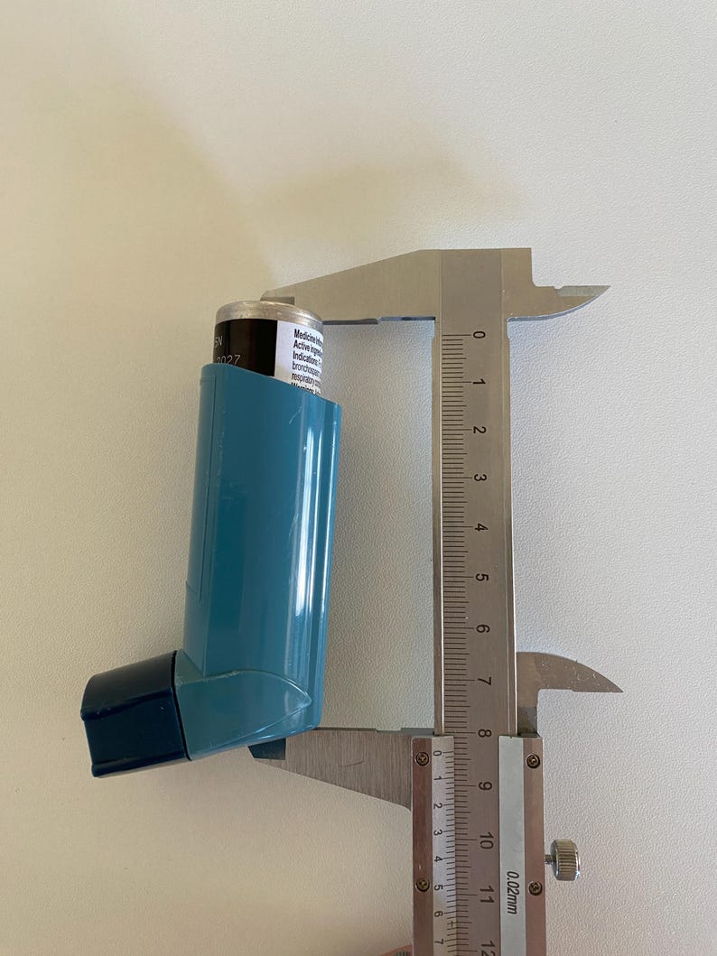 Halermate Inhaler Aid 3D Printed Inhaler Aid: Arthritis, Limited Hand Strength Assistant Tool ...