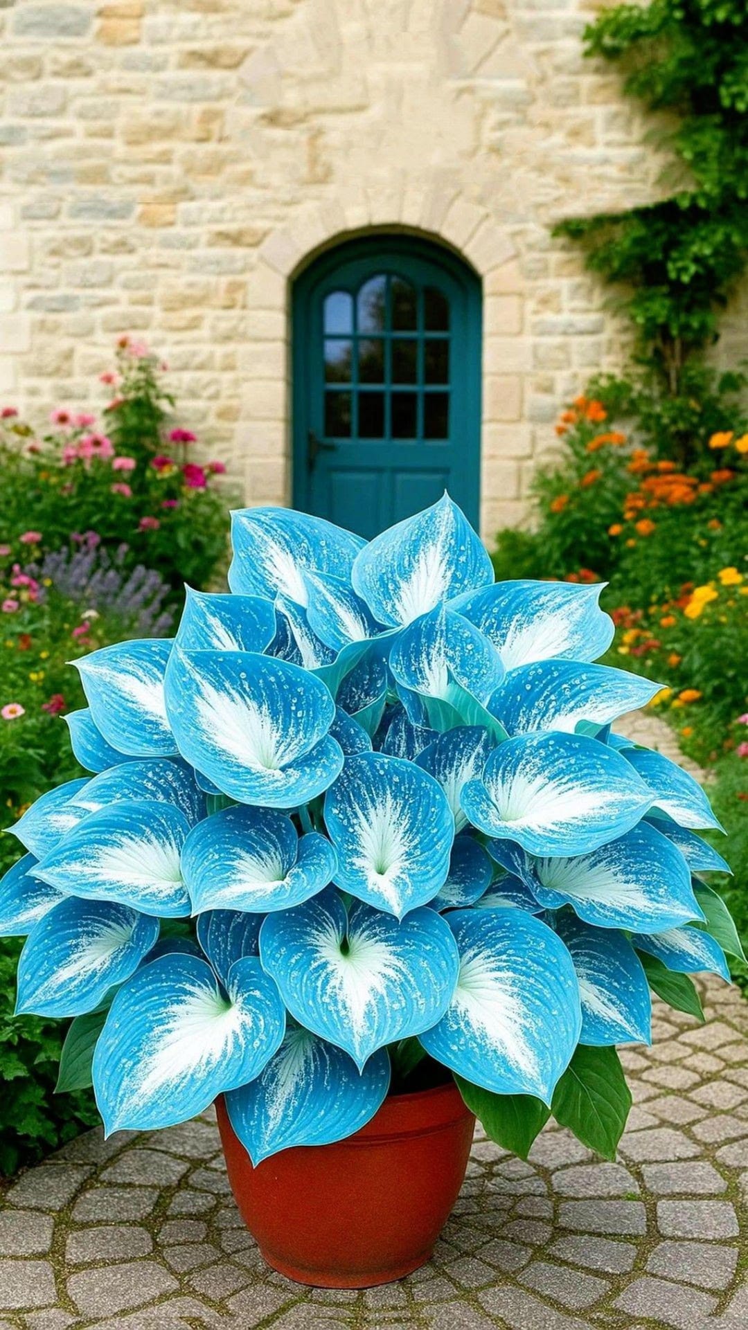 Blue White Calathea Seeds – Variegated Shade Perennial - Etsy