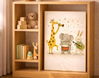 Nursery wall art,Kids Room Decor,Cozy Decor,Funny Prints,Children Room,Kids Gift,Baby Boy Room,Child Boy Room Art,Forest Nursery Decor