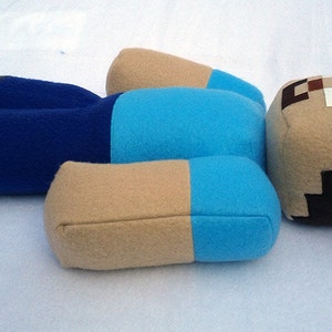minecraft herobrine plush