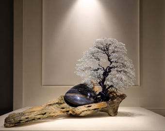 Handcrafted Unique:  Bonsai The Tree of Life