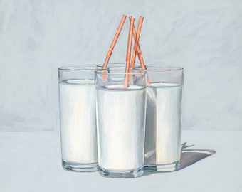 Milk-Plus Limited Edition Giclée Print