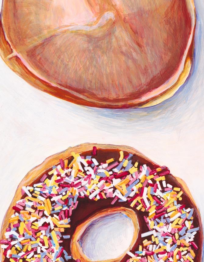 Doughnut Dozen Limited Edition Giclée Print - Etsy UK