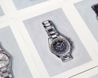 Klassische Uhren Kollektion Giclée Print