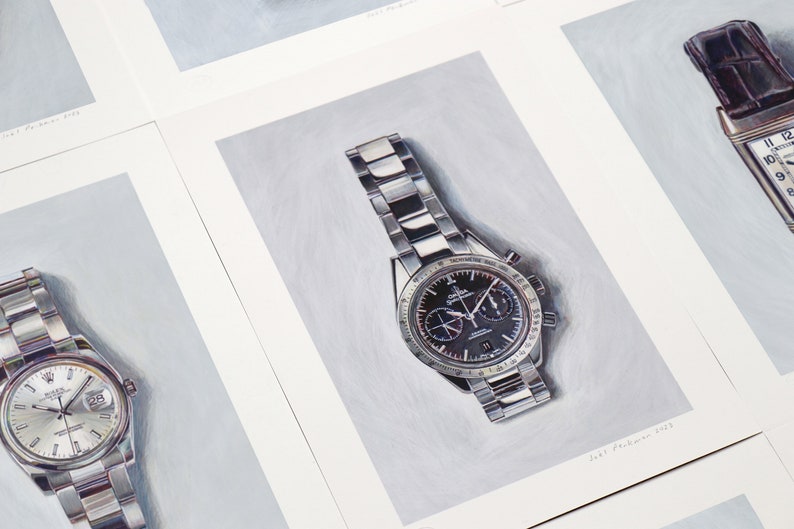 Classic Watch Collection Giclée Print image 1