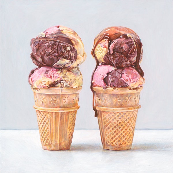 Ice Creams 2 Limited Edition Giclée Print