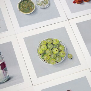 British Food Collection 2 Giclée Print