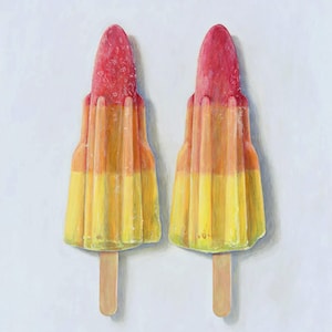 Rocket Lolly Ices Limited Edition Giclée Print image 1