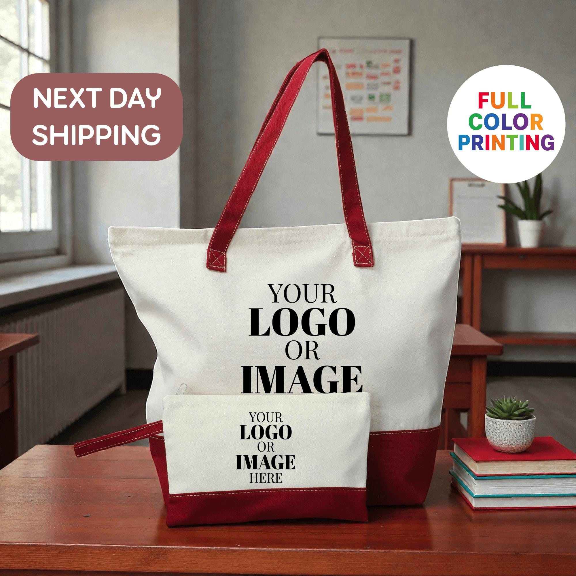 Personalized Cotton Shopping Bag – Bulk Wholesale, Custom Logo Tote Bag ...