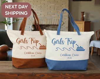 Custom Girls Trip Bag, Girls Cruise Event Bag, Girls Cruise Party Bag, Girls Cruise Gift Bag, Girls Cruise Reunion Bag, Girls Sea Escape Bag