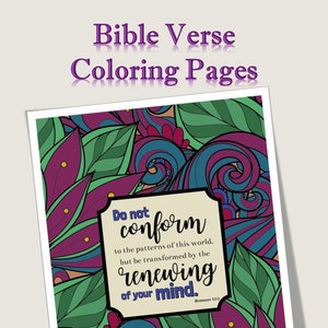 10 Bible Verse Coloring Pages
