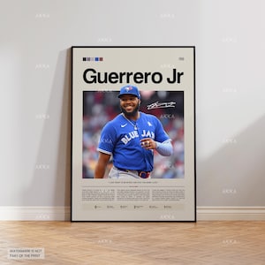 Guerrero Jr Poster - Etsy Canada