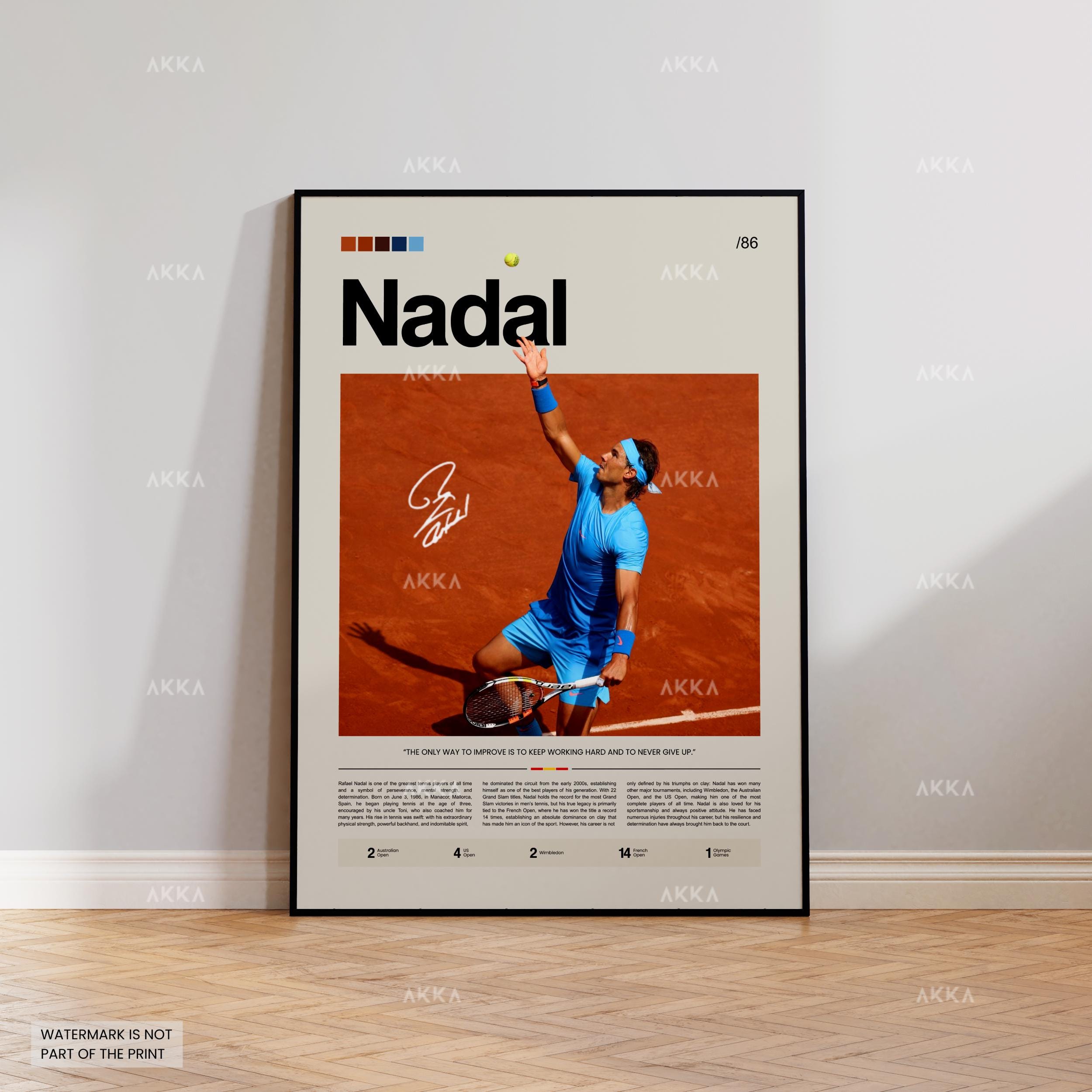Nadal poster - Etsy 日本