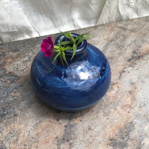 cobalt blue vase