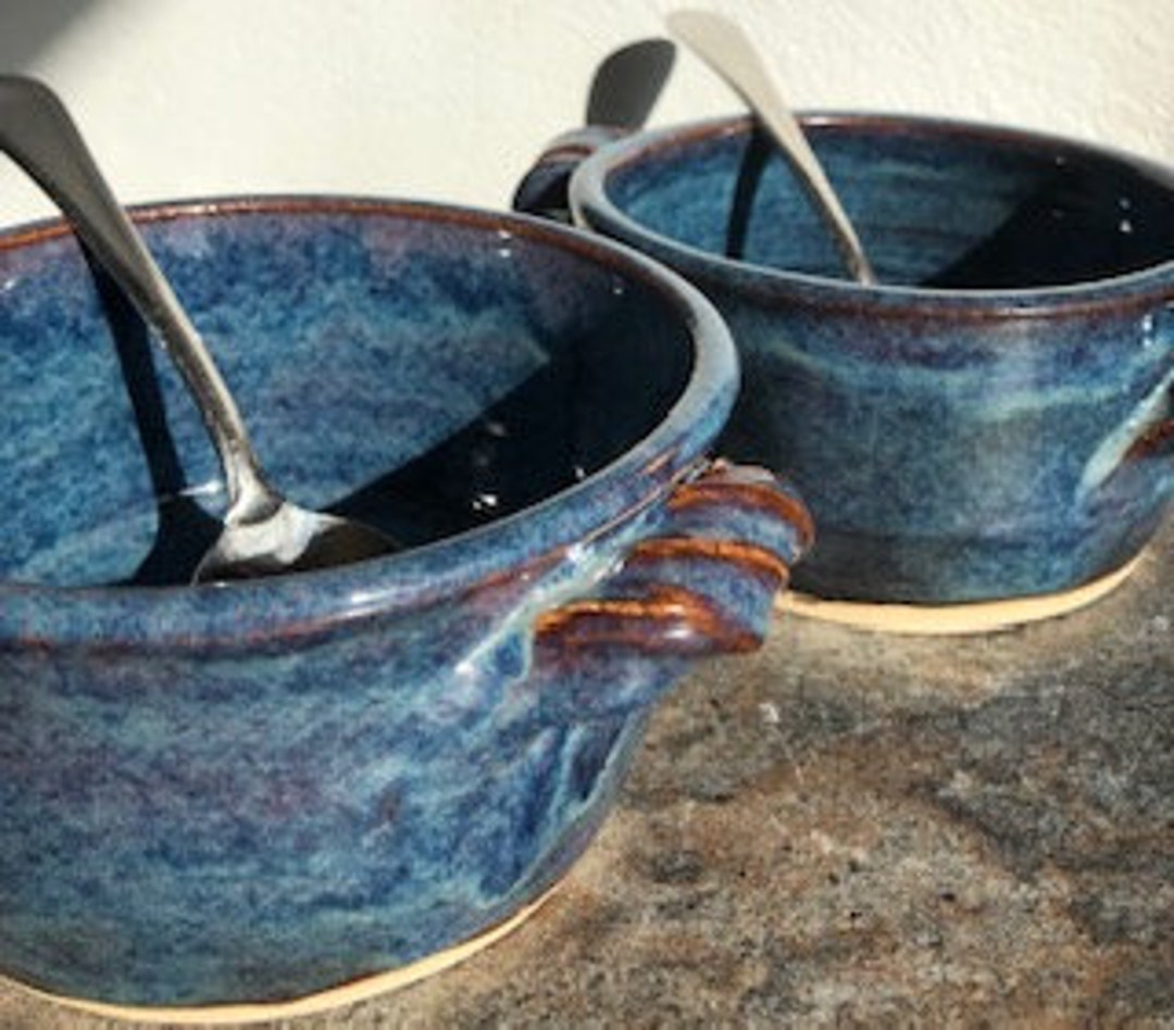 Ramekin Bowl Set Wheel Thrown Pottery Bowls Soup Bowl Set Etsy