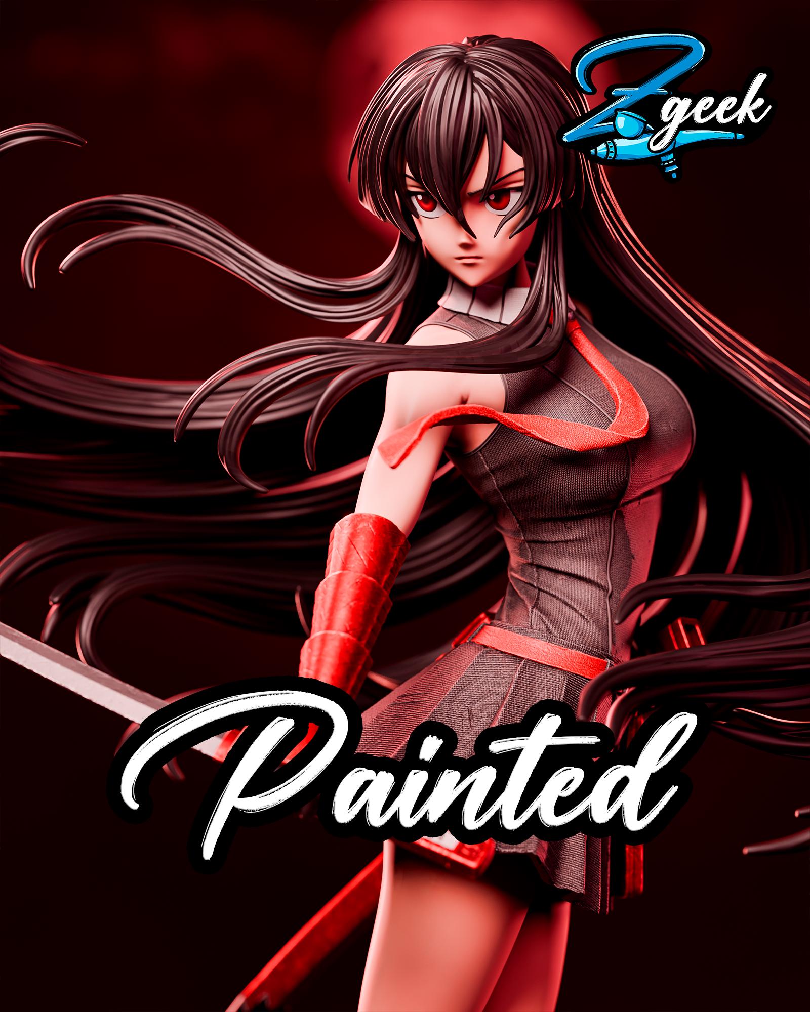 Akame Ga Kill [hand-painted Resin Collector Figure 1/6 Scale - 35cm/13 ...