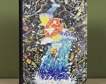 Custom Magikarp TCG Card Binder, UV-Printed PU Leather, Toploader or Penny Sleeve (4/9/12-Pocket)