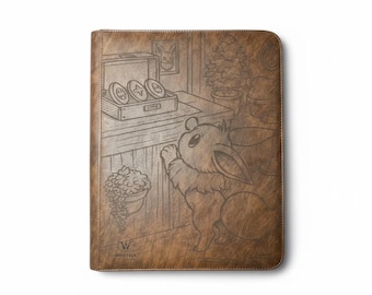 Álbum de cartas coleccionables TCG con insignias de gimnasio de Eevee grabadas con láser / Protector rígido o funda de bolsillo