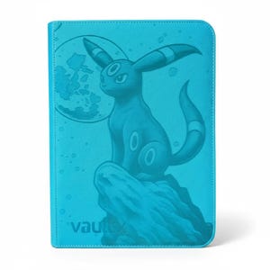 Custom Umbreon Card Binder | Pokémon Binder | Eeveelution Trading Card Album | Pokémon TCG Storage | Gift for Collectors | Topload or Penny image 3