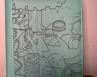 Carpeta/Protector Toploader o Álbum de Fundas Penny con Grabado Láser de Tyranitar TCG