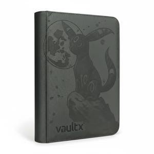 Custom Umbreon Card Binder | Pokémon Binder | Eeveelution Trading Card Album | Pokémon TCG Storage | Gift for Collectors | Topload or Penny image 5